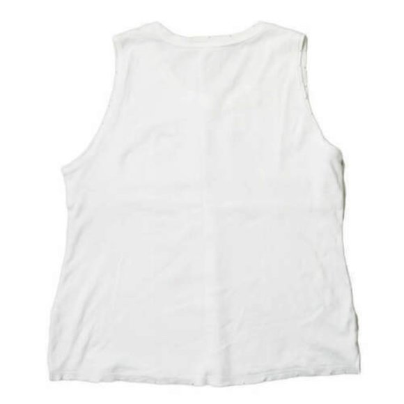 Kate Moss Supermodel Fashion Distressed Tank Top L - Picture 2 of 10